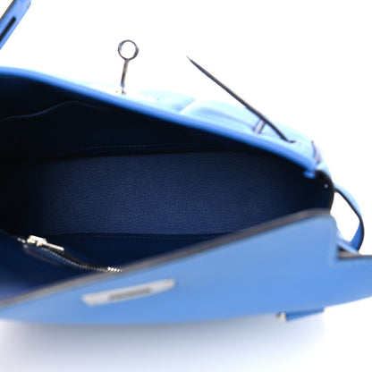Hermes Veau Swift Mini Sac Berline Bleu Paradis Bleu Saphir 5 of 13