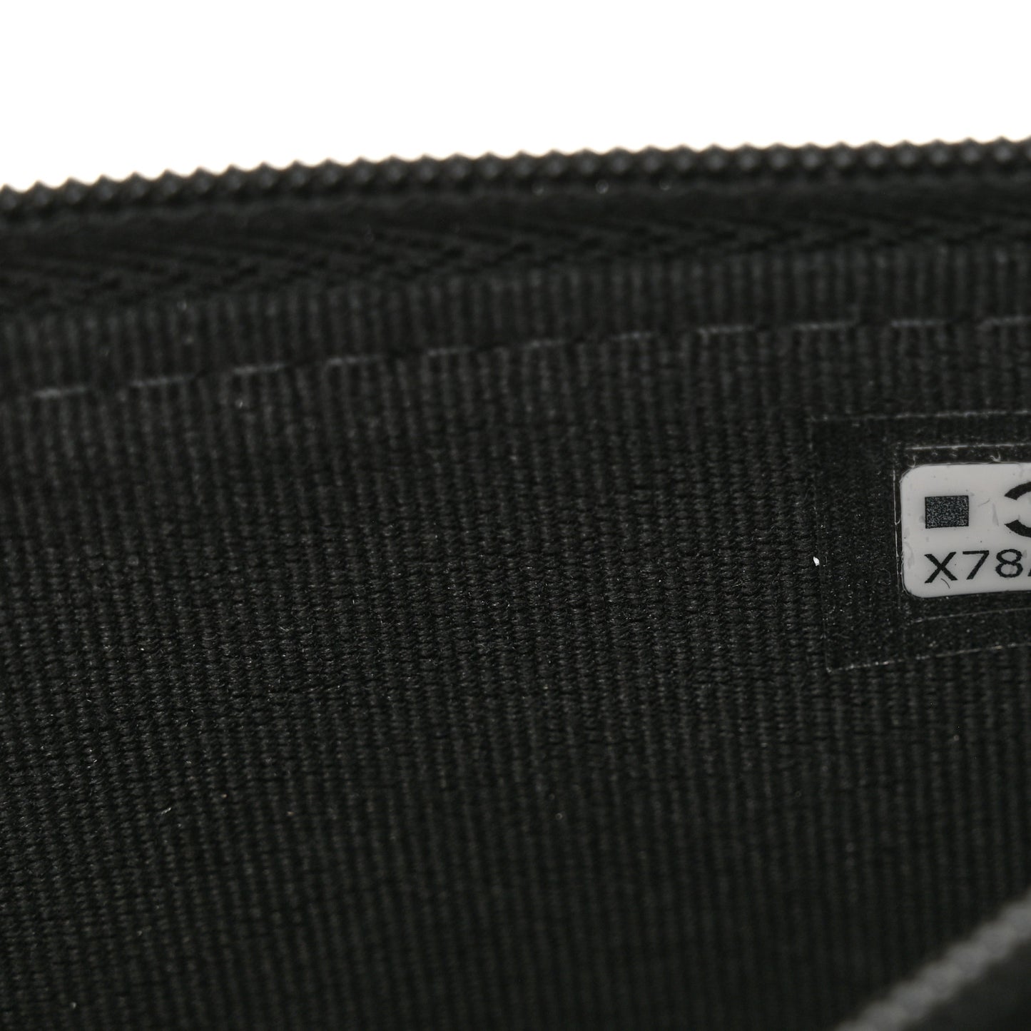 Caviar Quilted Glitter CC Roller Skate Wallet On Chain WOC Black