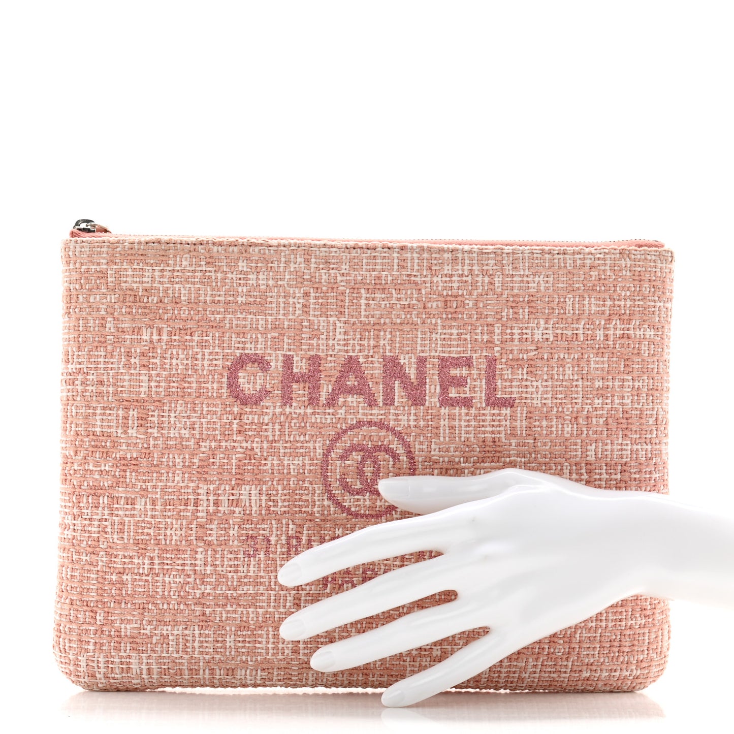 Canvas Medium Deauville Pouch Pink