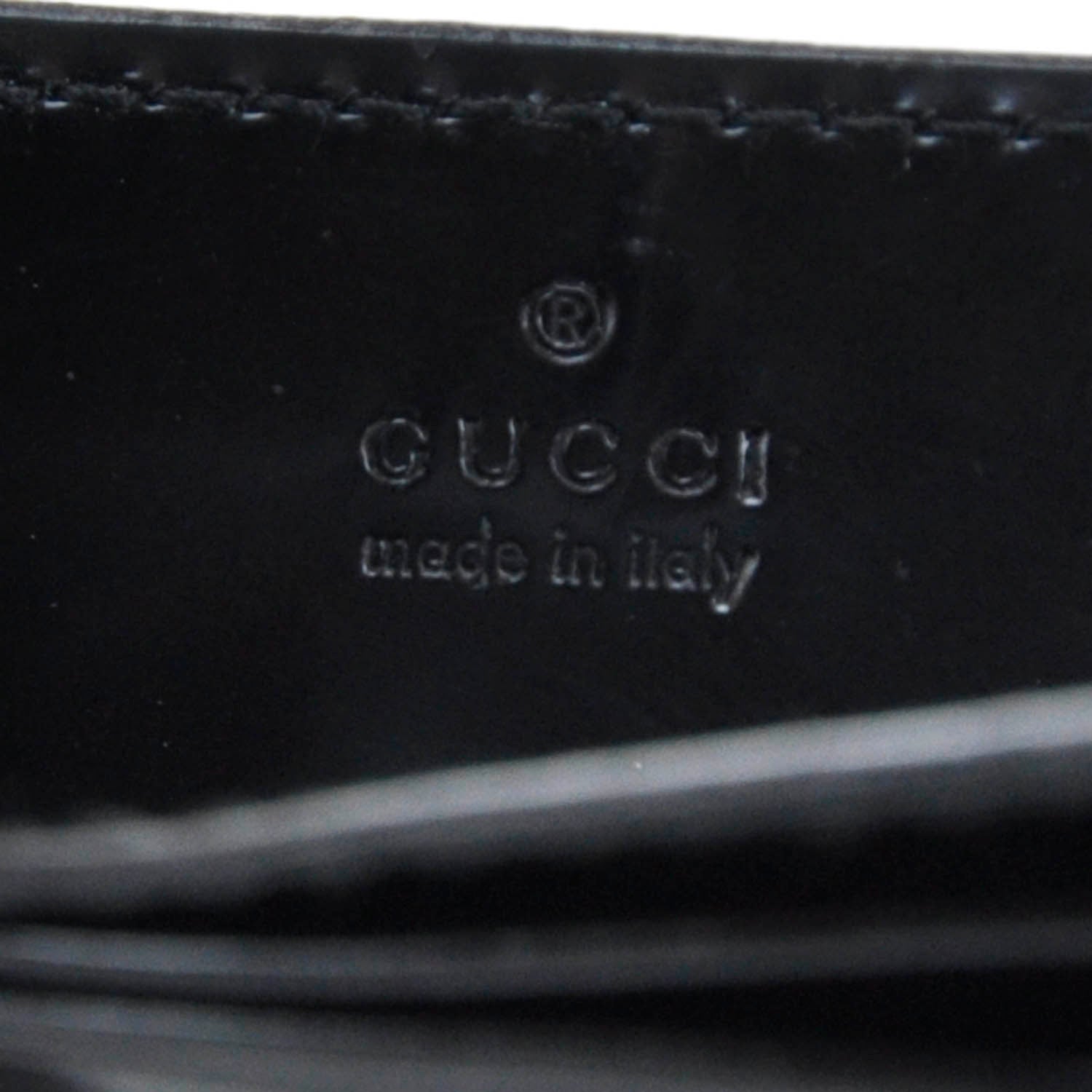 Gucci Leather Card Case Holder Black 4 of 5