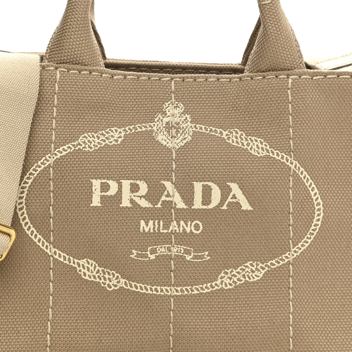 Canapa Small Logo Tote Deserto
