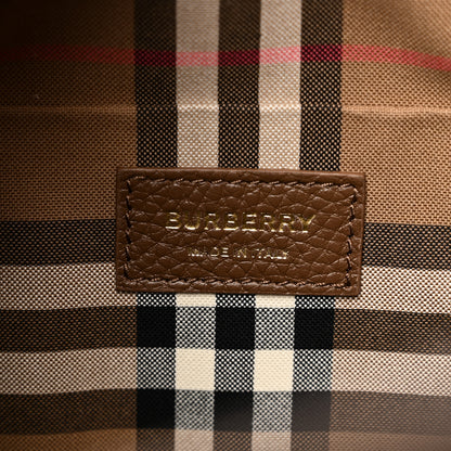 Burberry Calfskin Medium Bucket Bag Earth 6 of 9