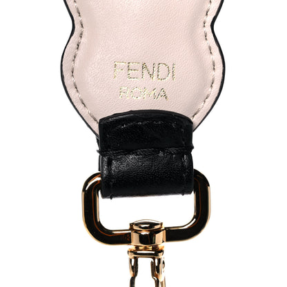 Fendi Calfskin Crystal Embellished Mini Strap You Black Camelia 3 of 7