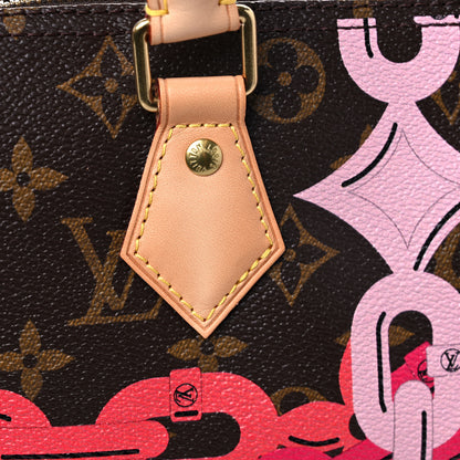 Louis Vuitton Monogram Bay Speedy 30 Rose Ballerine Poppy 10 of 11