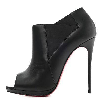 Christian Louboutin King Calf Bootstagram 120 Ankle Boots 37.5 Black 1 of 8