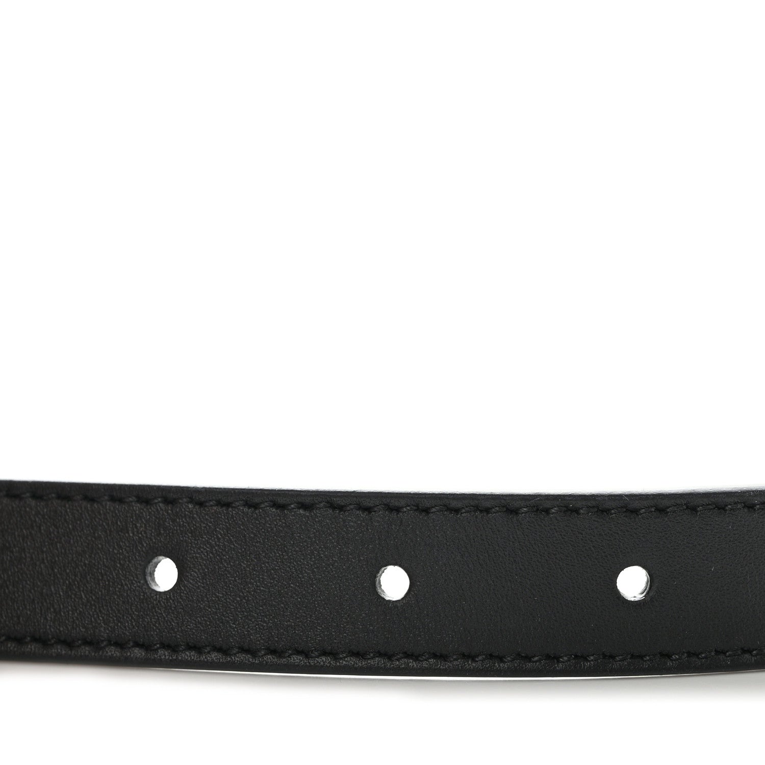Gucci Calfskin Double G 20mm Belt 75 30 Black 5 of 5