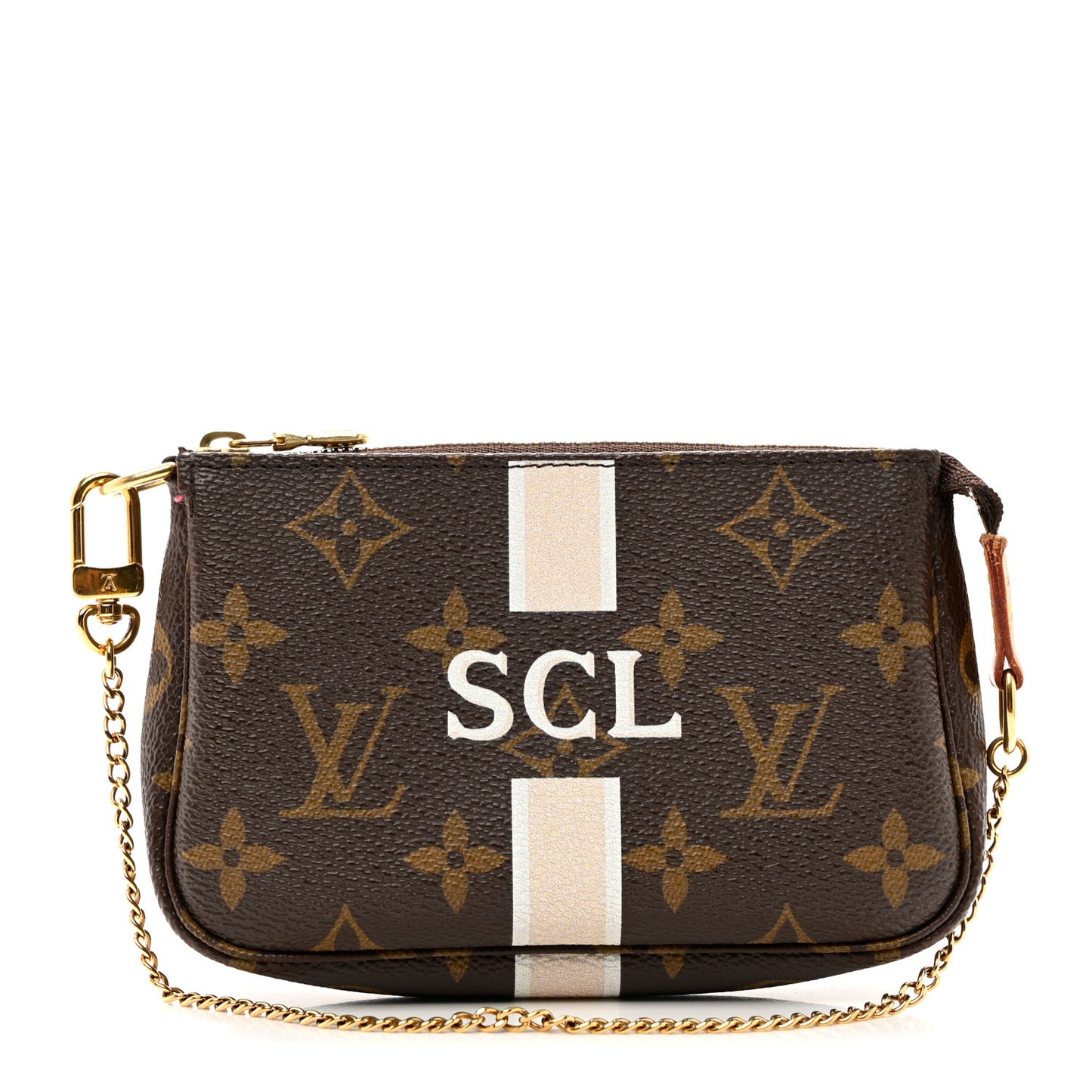 Monogram My LV Heritage Mini Pochette Accessories Ivory White