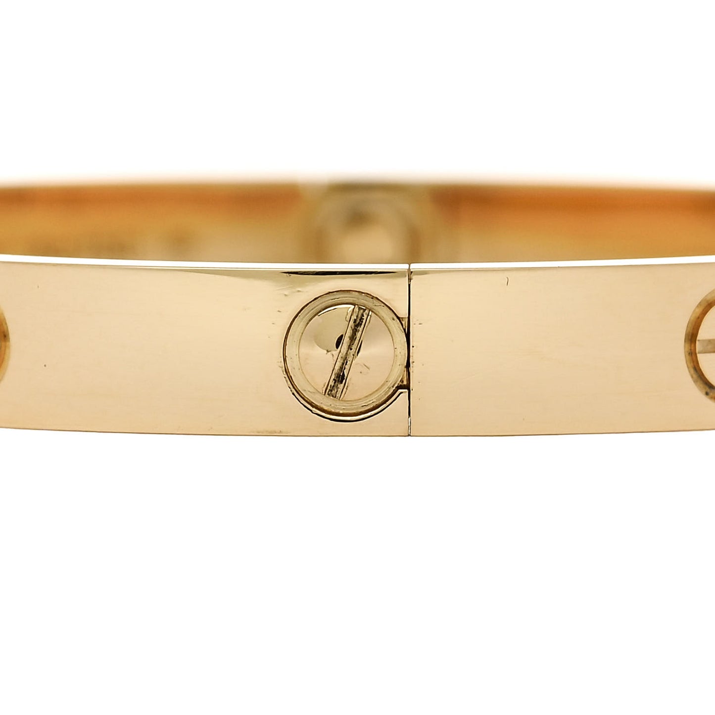 18K Yellow Gold LOVE Bracelet 17