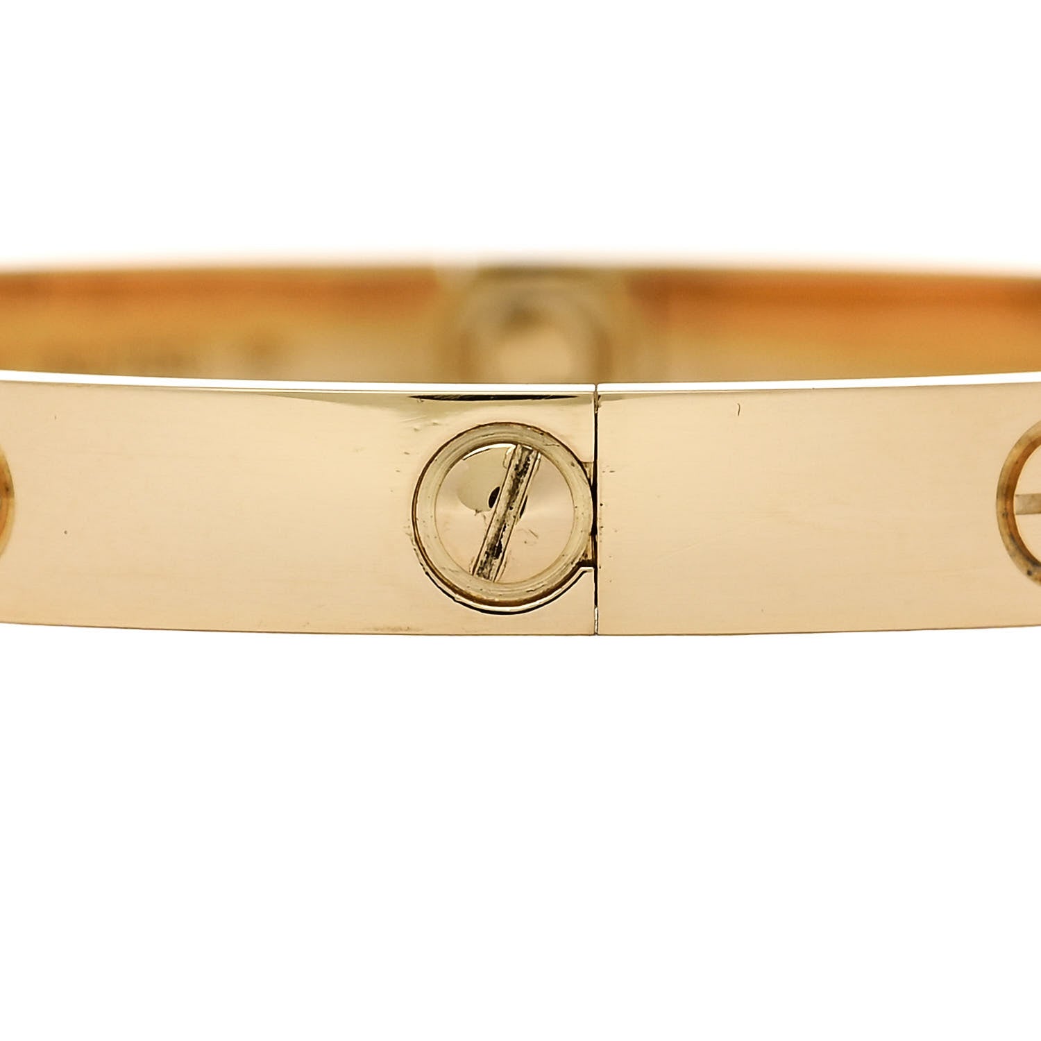 Cartier 18K Yellow Gold LOVE Bracelet 17 4 of 9