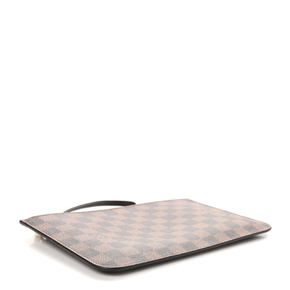 Louis Vuitton Damier Ebene Neverfull MM GM Pochette 4 of 7