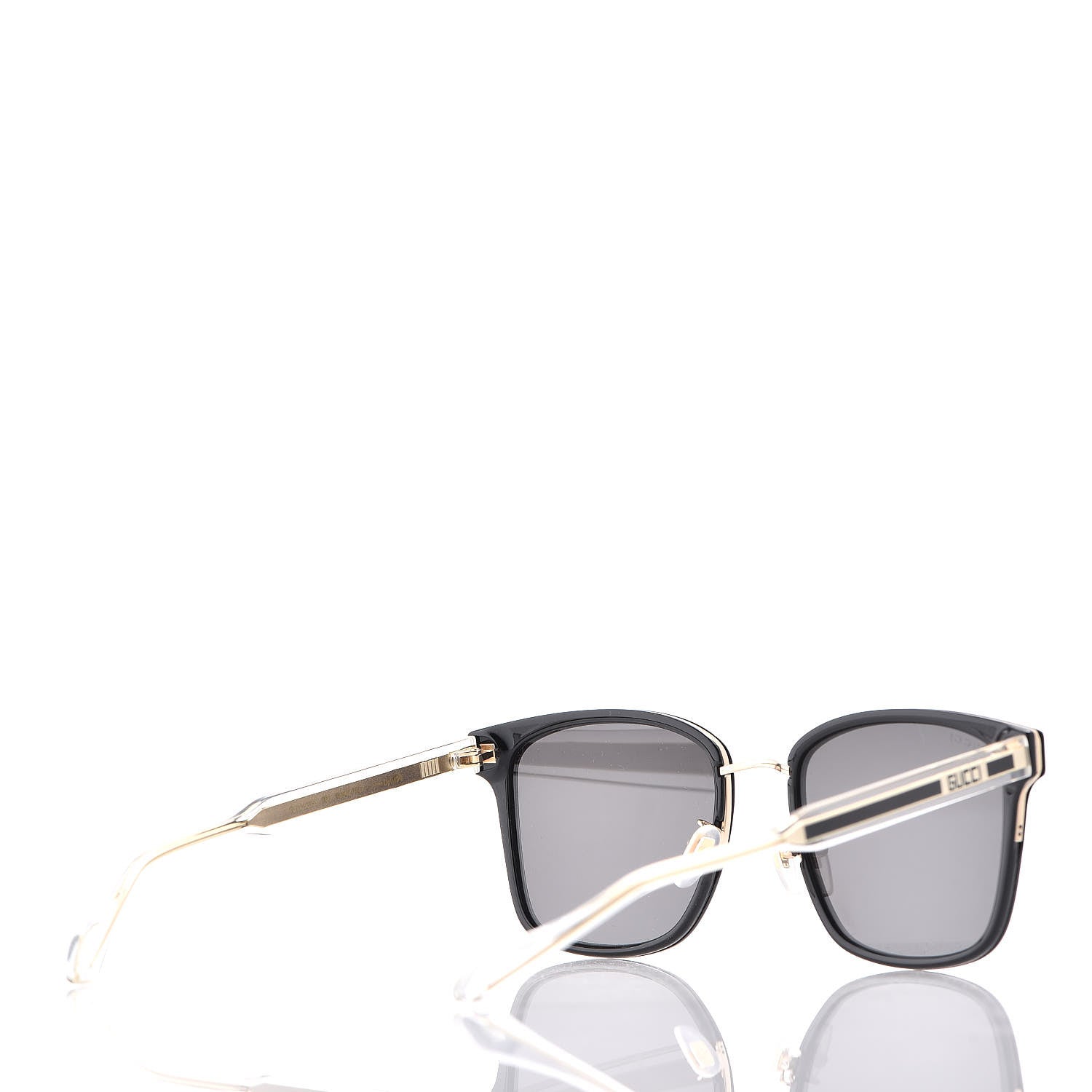 Gucci Acetate Specialized Fit Square Sunglasses GG0563SK Black 4 of 7