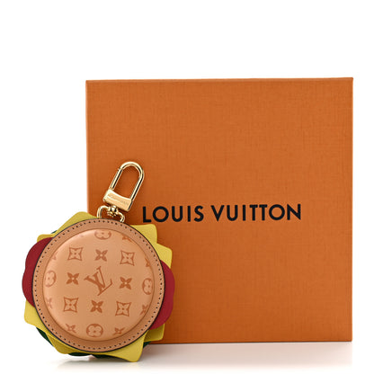 Louis Vuitton Monogram Calfskin Burger Pouch Bag Charm 5 of 5