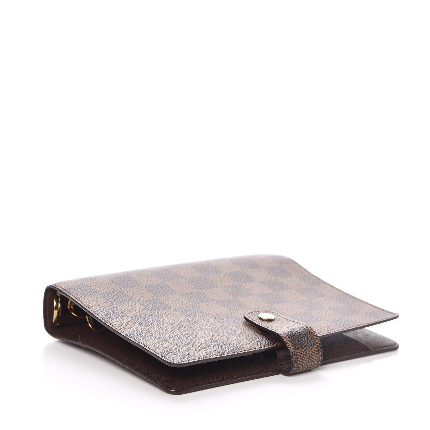 Louis Vuitton Damier Ebene Medium Ring Agenda Cover 4 of 7