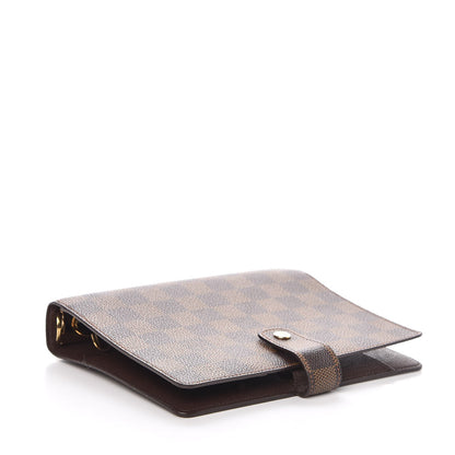 Louis Vuitton Damier Ebene Medium Ring Agenda Cover 4 of 7
