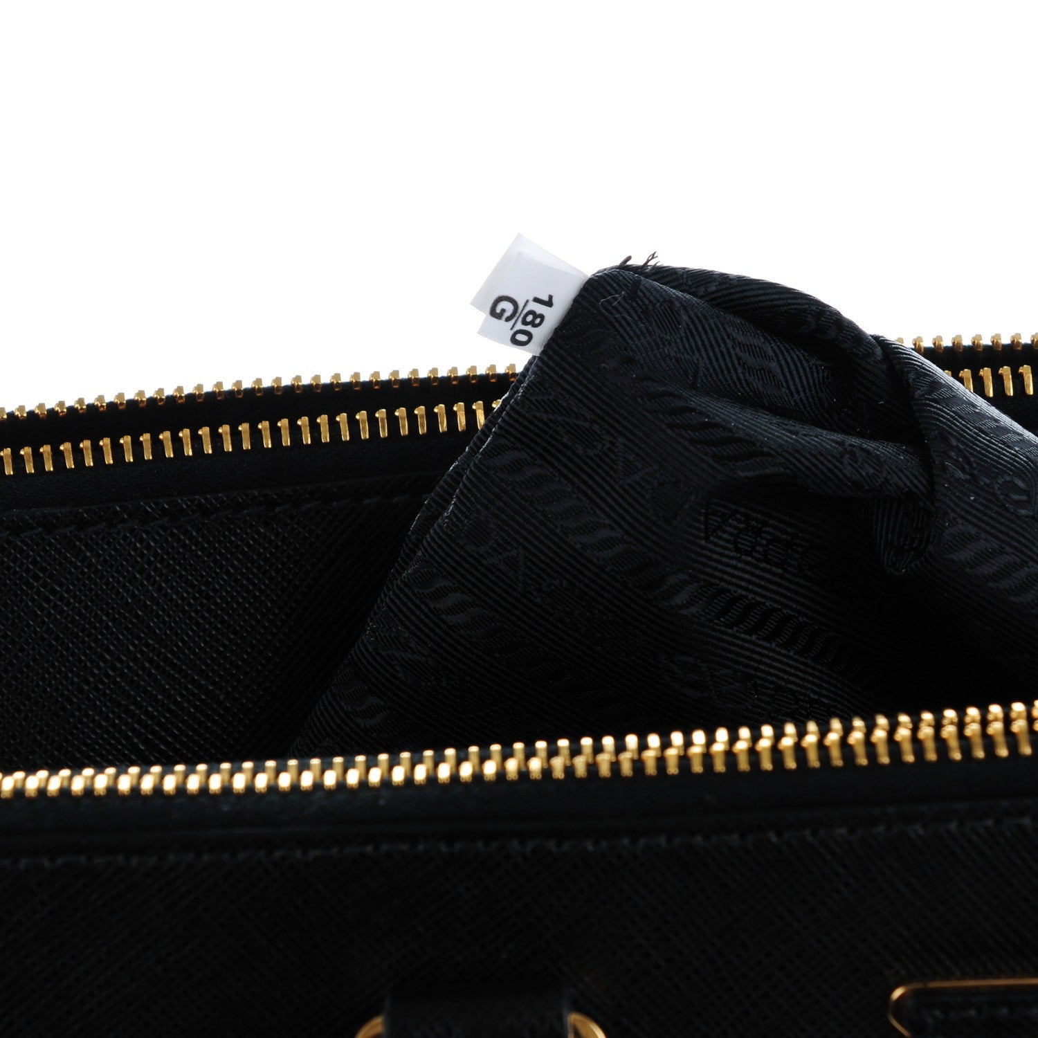Prada Saffiano Large Galleria Double Zip Tote Black 8 of 9