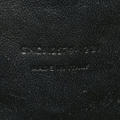 Saint Laurent Grain De Poudre Matelasse Monogram Mini Lou Camera Bag Black 7 of 12