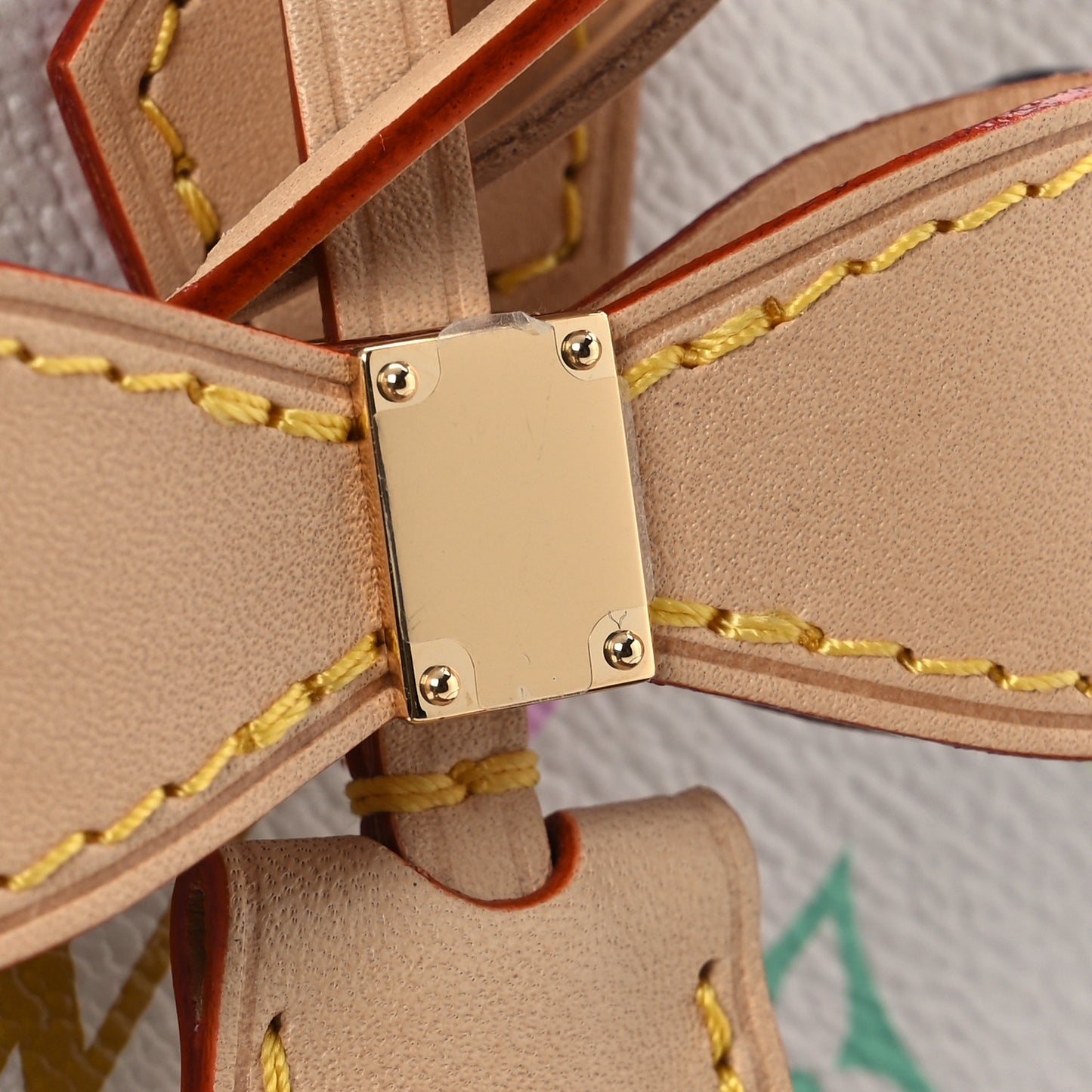 LV X TM Monogram Multicolor Nano Speedy White