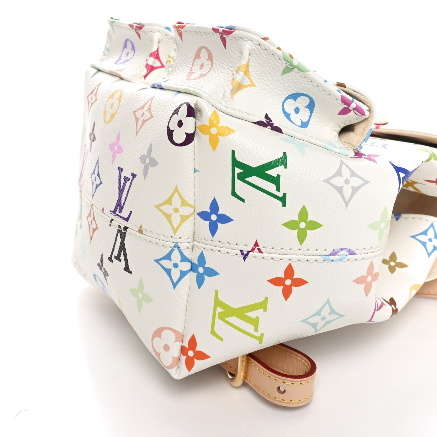 LV X TM Monogram Multicolor Venice Backpack White