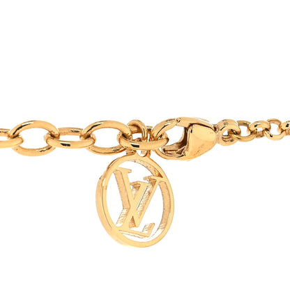 Louis Vuitton Petite Malle Necklace Gold 4 of 6