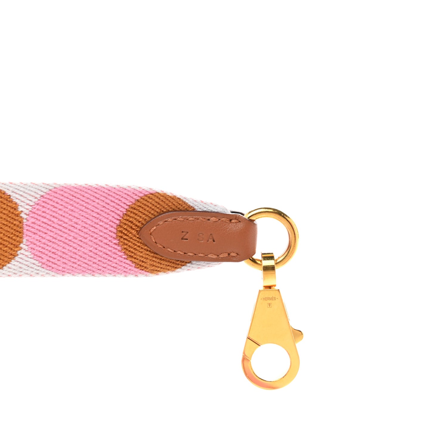 Toile Swift 25mm Sangle Flipperball Shoulder Strap Bleu Brume Pink Gold