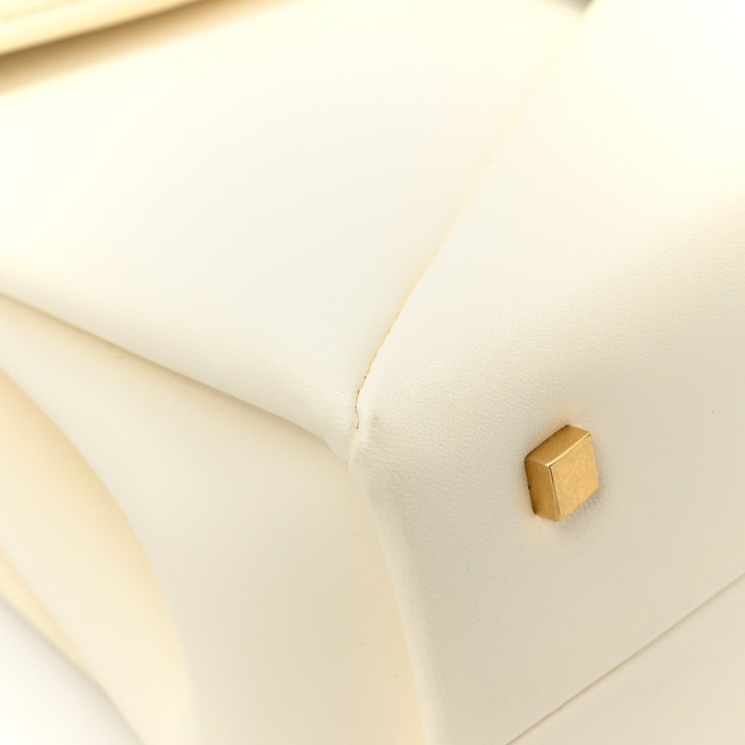 Valentino Garavani Nappa Small One Stud Top Handle Bag Ivory 13 of 16