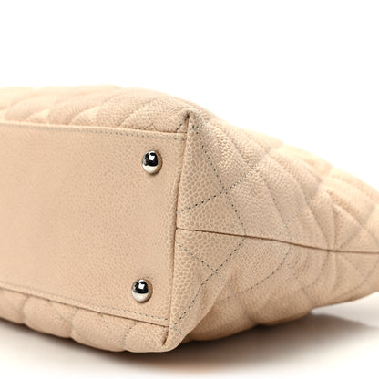 Chanel Caviar Quilted French Riviera Hobo Beige 9 of 9