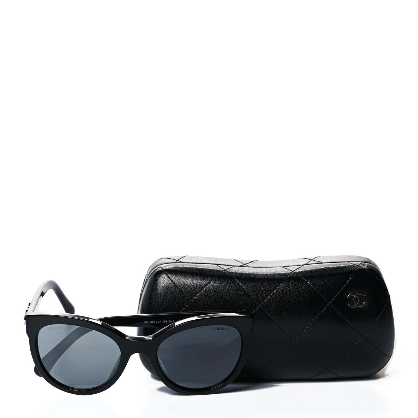 Pantos Signature CC Sunglasses 5315 Black