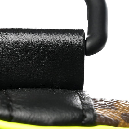 Louis Vuitton Monogram Macassar Keepall Bandouliere 50 Florescent Yellow 7 of 9