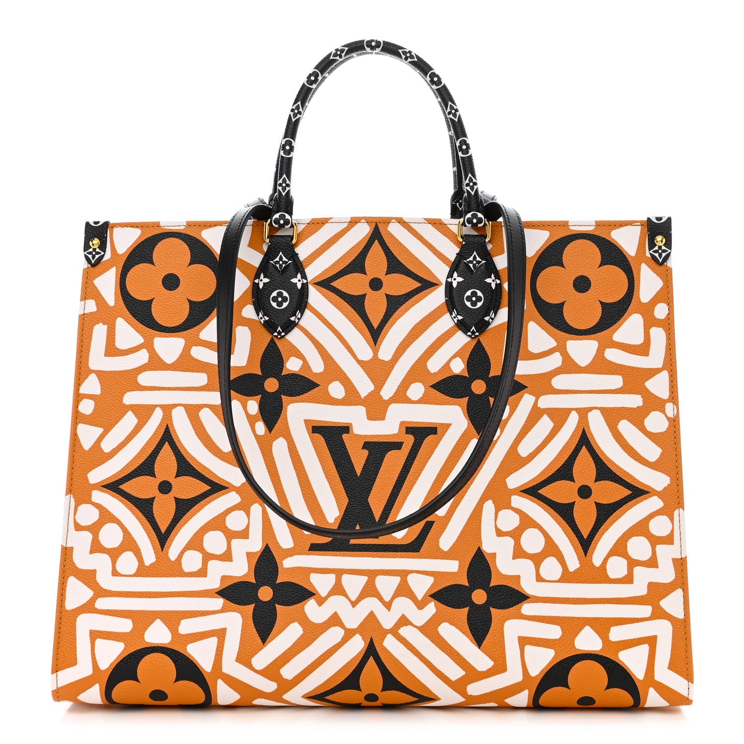 Louis Vuitton Monogram Giant Crafty Onthego GM Crème Caramel 1 of 10