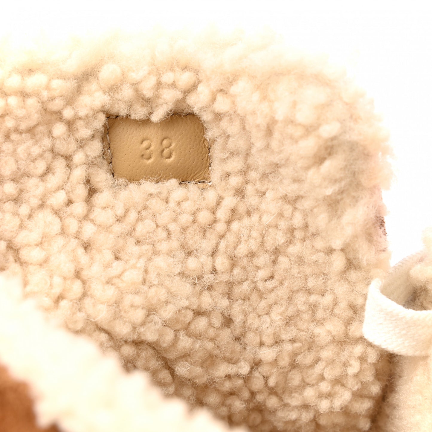 Suede Goatskin Woolskin Daydream Sneakers 38 Brun Fume Ecru