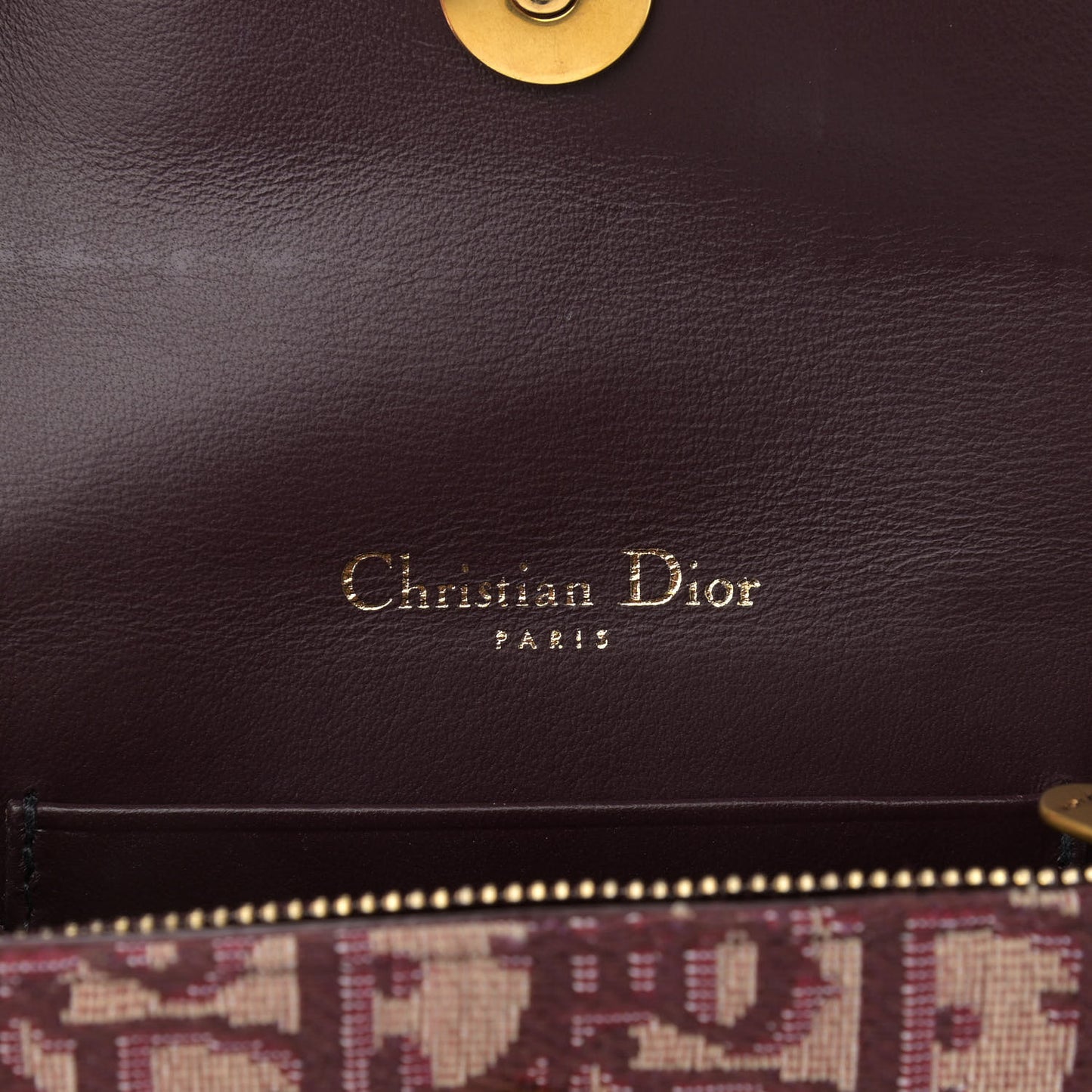 Oblique Saddle Belt Bag Bordeaux