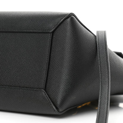Celine Grained Calfskin Micro Belt Bag Black 9 of 10