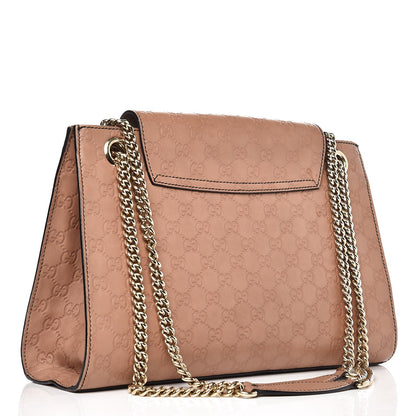 Gucci Guccissima Large Emily Chain Shoulder Bag Camelia 4 of 15