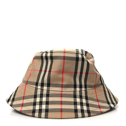 Burberry Technical Cotton Vintage Check Bucket Hat S Archive Beige 4 of 7