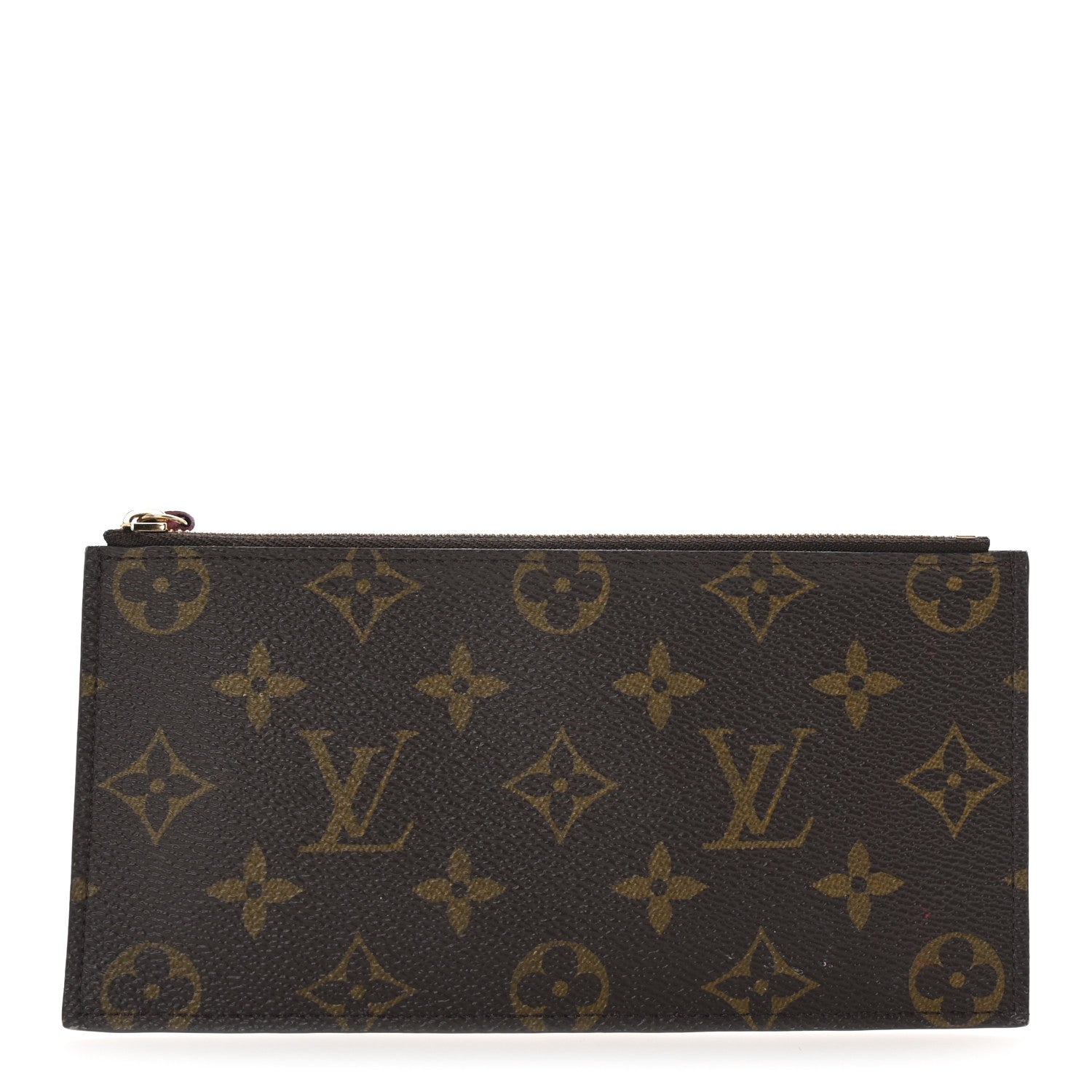 Louis Vuitton Monogram Felicie Chain Wallet Zippered Insert Fuchsia 1 of 6