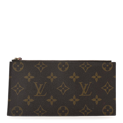 Louis Vuitton Monogram Felicie Chain Wallet Zippered Insert Fuchsia 1 of 6
