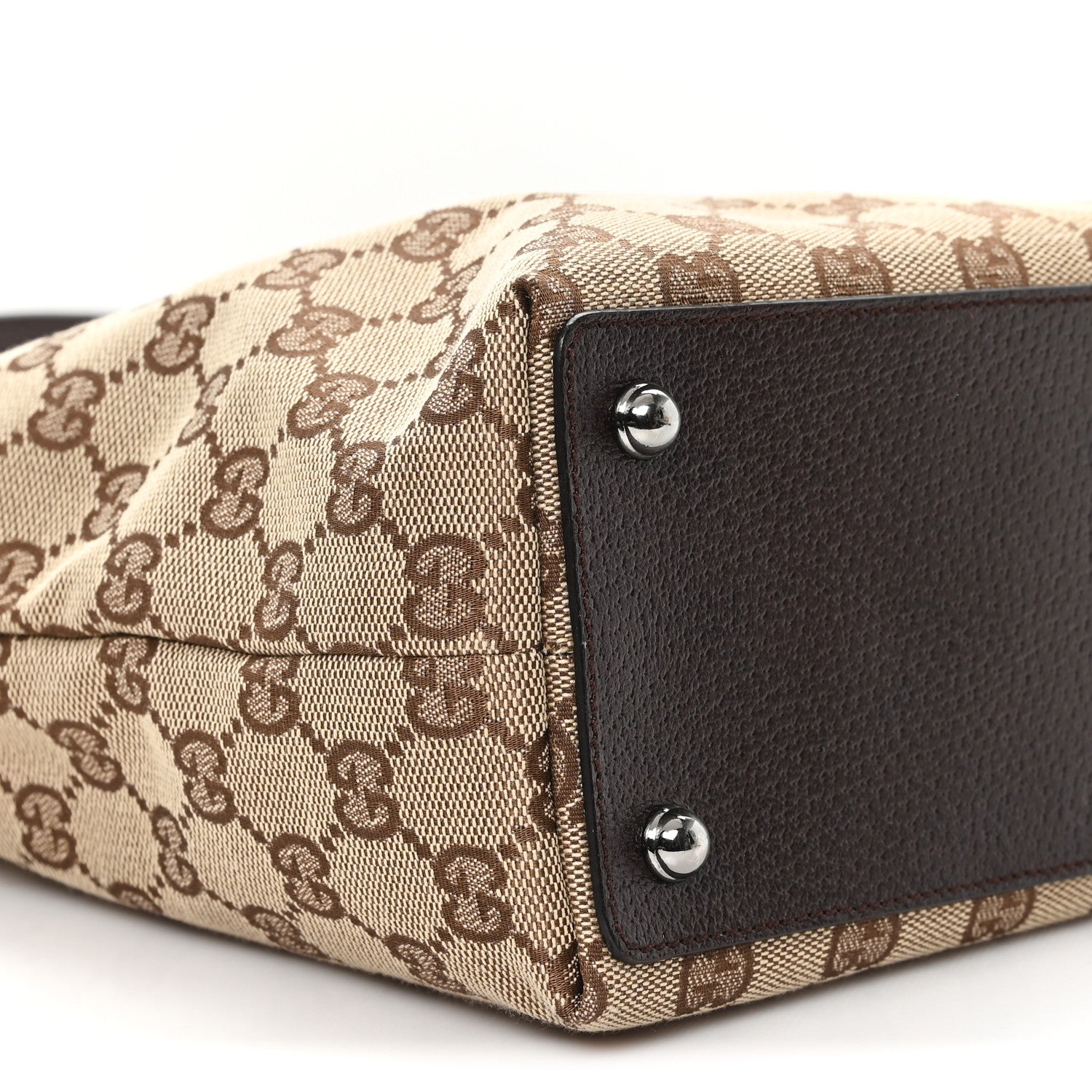 gucch バッグ Gucci Monogram Small Eclipse Tote Brown 1868578 – FASHIONPHILE