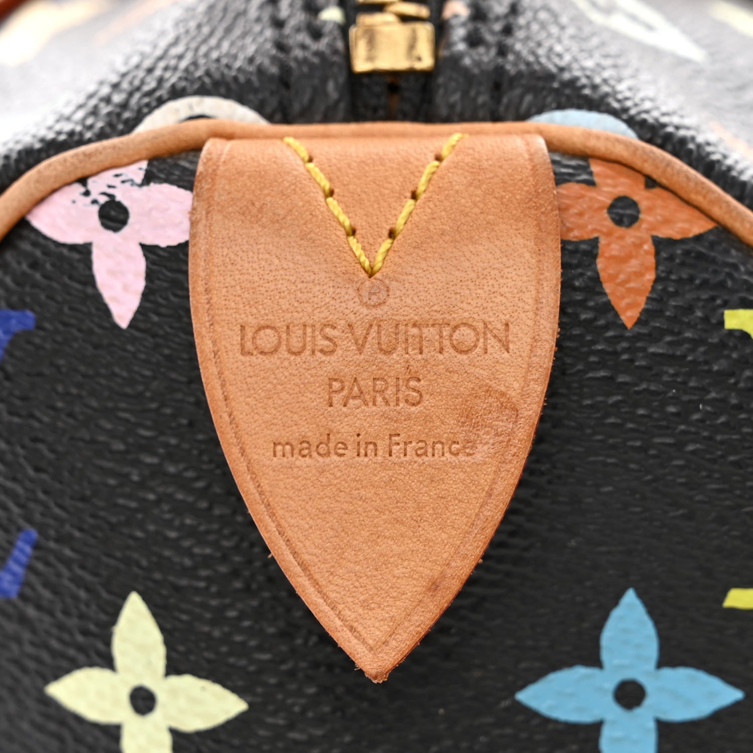 Louis Vuitton Monogram Multicolor Speedy 30 Black 6 of 12