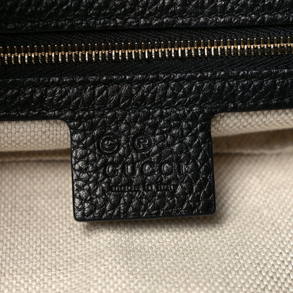 Gucci Pebbled Calfskin Large Soho Hobo Black 6 of 10