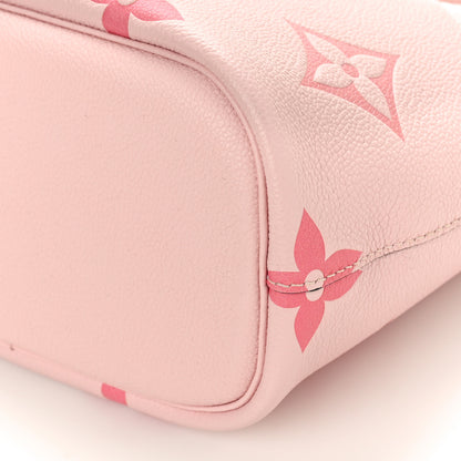 Louis Vuitton Empreinte Monogram Giant By The Pool Marshmallow Hobo PM Bouton De Rose 8 of 8