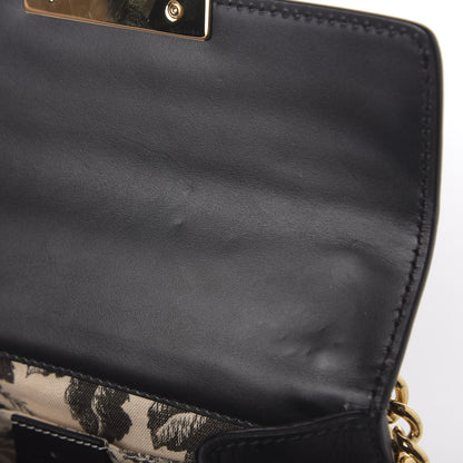 Gucci Guccissima Small Padlock Shoulder Bag Black 14 of 15