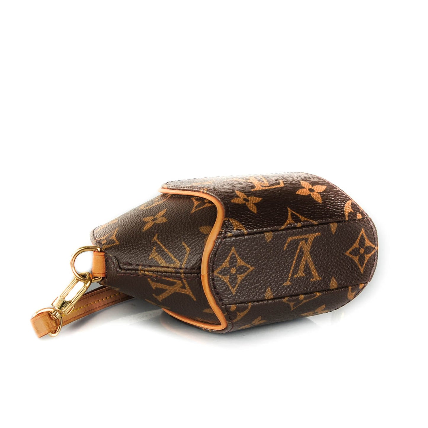 Monogram Mini Ellipse Wristlet Clutch