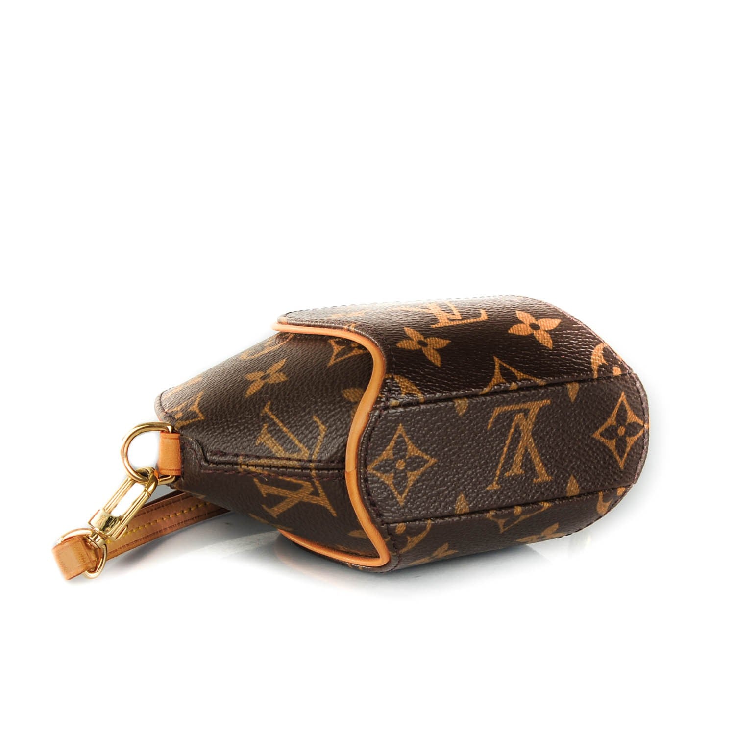 Louis Vuitton Monogram Mini Ellipse Wristlet Clutch 4 of 7