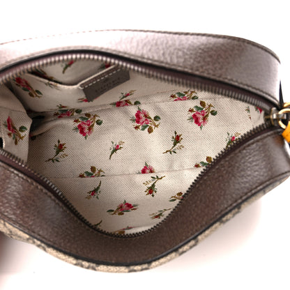 Gucci GG Supreme Monogram Web Neo Vintage Shoulder Bag Beige New Acero Crop 5 of 11