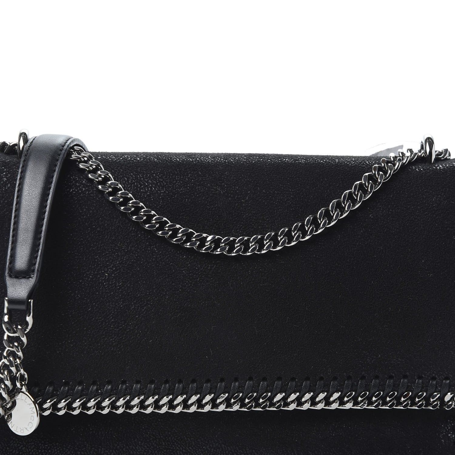 Stella McCartney Shaggy Deer Falabella Messenger Black 9 of 9