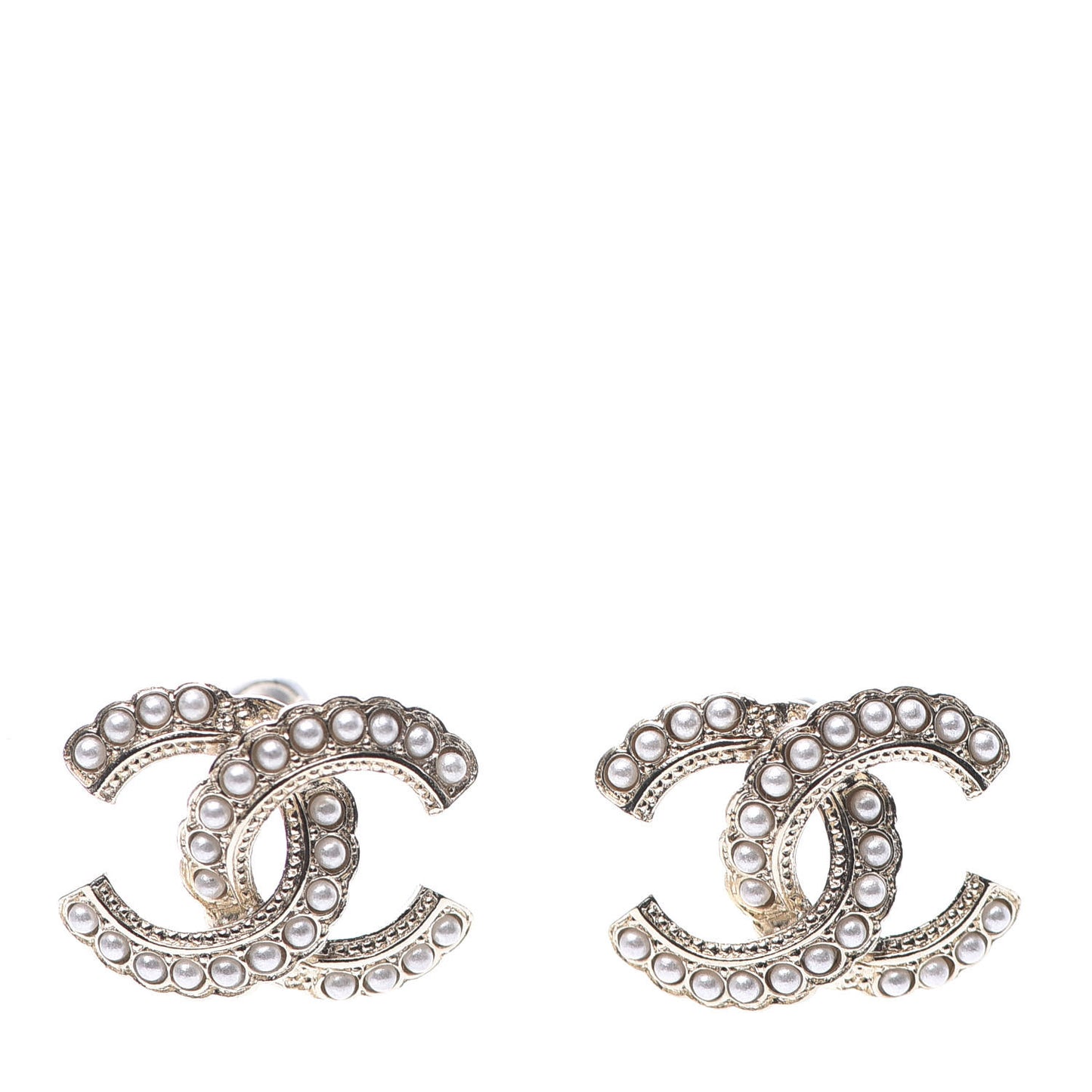 Pearl Queen of France CC Earrings Gold