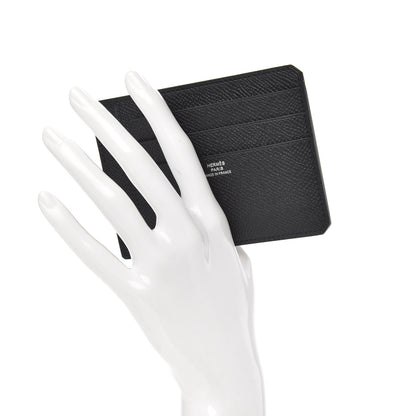 Hermes Epsom City 8CC Card Holder Black 2 of 6