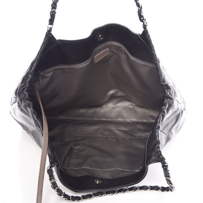 Chanel Patent Patchwork Large Brooklyn Tote Black 5 of 10