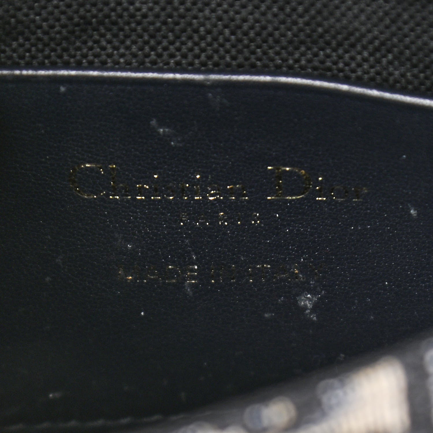 Christian Dior Oblique Nano 30 Montaigne Pouch Blue 6 of 10