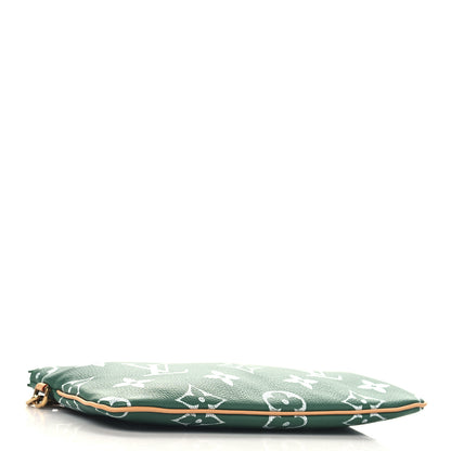 Louis Vuitton Calfskin Monogram Speedy P9 Bandouliere 50 Pochette Green 4 of 8